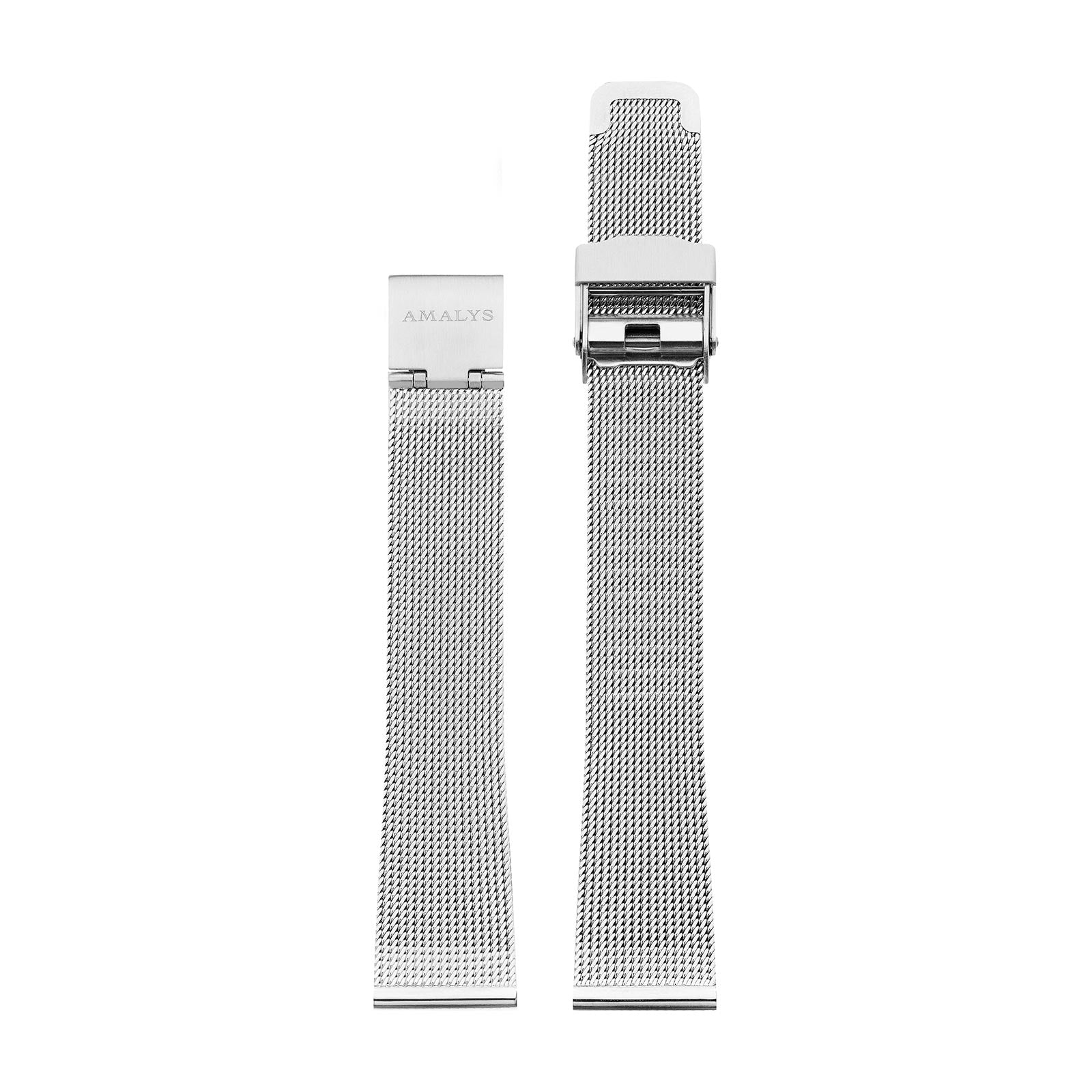 Silver Mesh Strap / 16mm