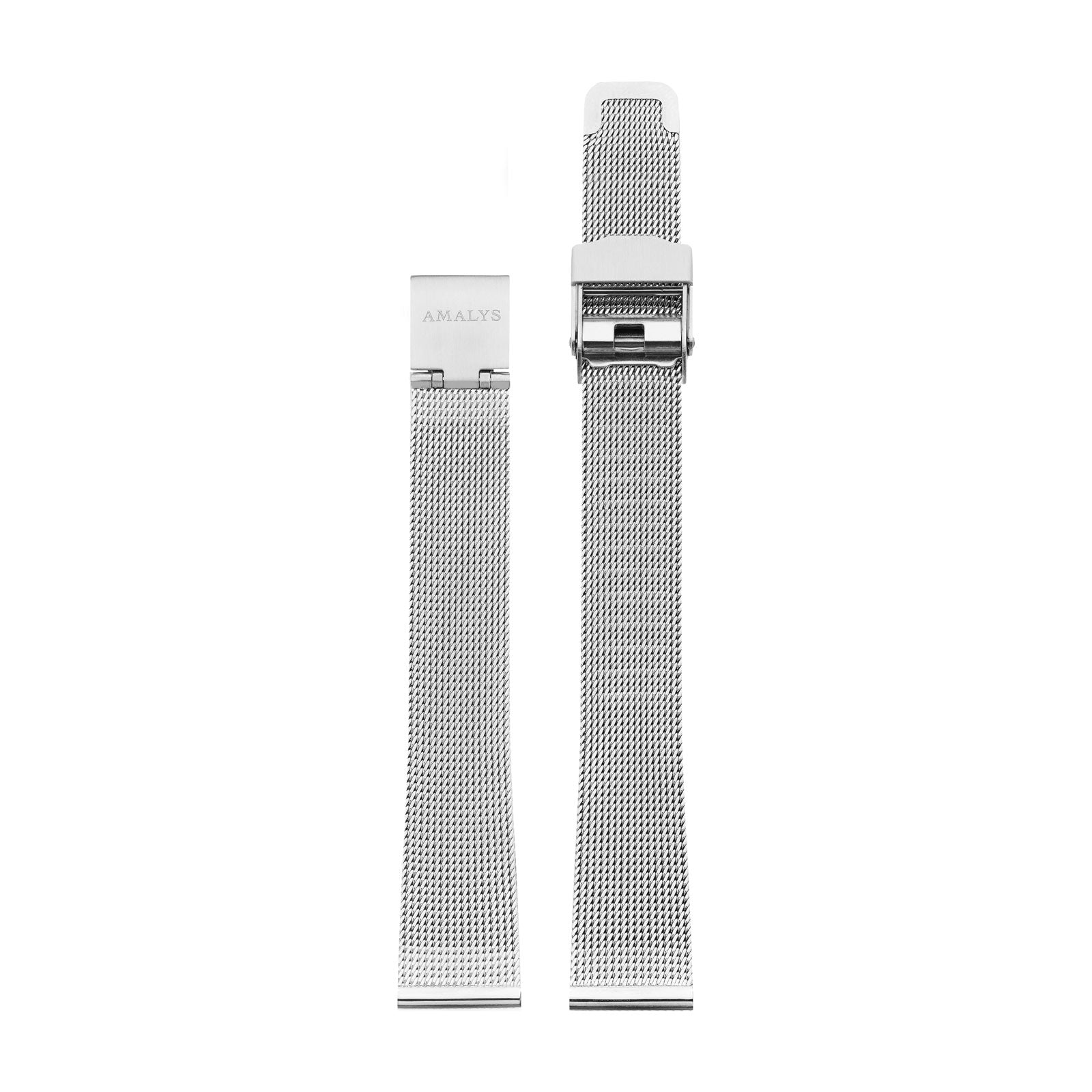 Silver Mesh Strap / 14mm