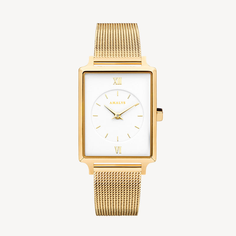 Gold Mesh Strap / 14mm