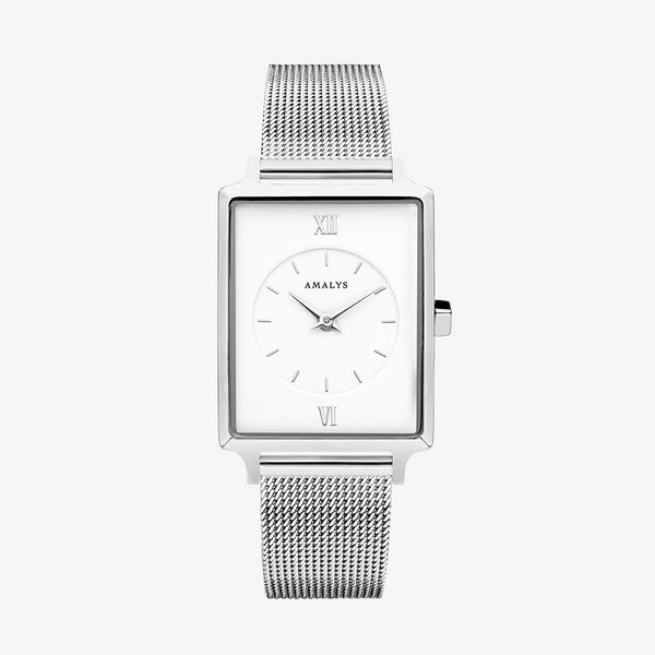 Silver Mesh Strap / 14mm