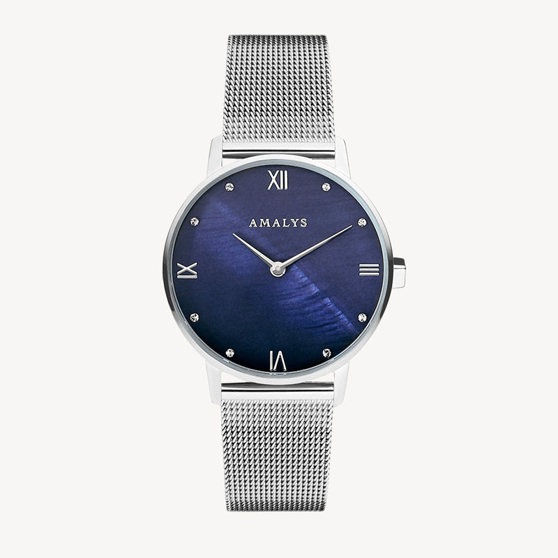 Silver Mesh Strap / 16mm