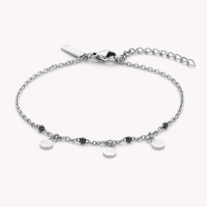 Silver jewelry bracelet